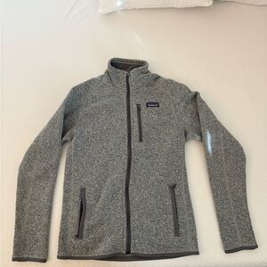 Patagonia Heather Gray Zip-Up Fleece (Better Sweater)